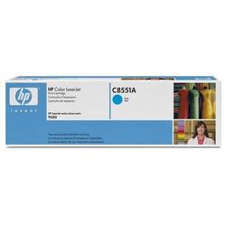 HEWLETT PACKARD - LASER JET TONERS HP Cyan Toner Cartridge - Cyan (C8551A)