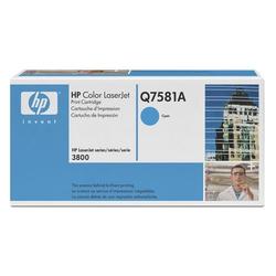 HEWLETT PACKARD - LASER JET TONERS HP Cyan Toner Cartridge - Cyan (Q7581A)