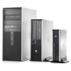 HEWLETT PACKARD HP DC7800 ULTRA SLIM DESKTOP, CORE 2 DUO E6550, 80G 7200 SATA HARD DRIVE, NO FLO