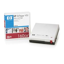 HEWLETT PACKARD HP DLT TAPE VS1 160 GB DATA CARTRIDGE SINGLE