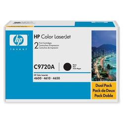 HEWLETT PACKARD - LASER JET TONERS HP Dual Pack Black Toner Cartridge - Black (C9720AD)