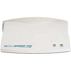 HEWLETT PACKARD - LASER ACCESSORIES HP Jetdirect 170x print server - 1 x 10Base-T Network, 1 x Parallel - 10Mbps