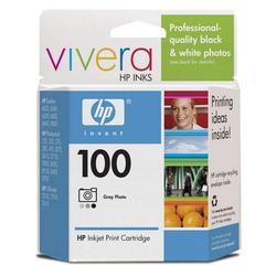 HEWLETT PACKARD - INK SAP HP No. 100 Gray Ink Cartridge - Gray