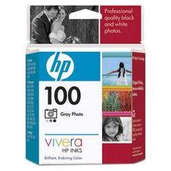 HEWLETT PACKARD HP No. 100 Photo Gray Ink Cartridge with Vivera Ink - Photo Gray