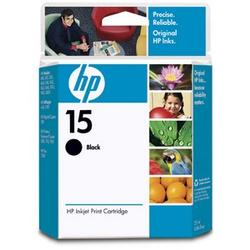 HEWLETT PACKARD HP No. 15 Black Ink Cartridge - 500 Pages - Black