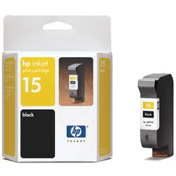 HEWLETT PACKARD - INK SAP HP No. 15 Black Ink Cartridge - Black