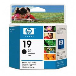 HEWLETT PACKARD HP No. 19 Black Inkjet Cartridge For DeskJet 350, 350Cbi and 350C Printers - Black