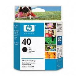 HEWLETT PACKARD - INK SAP HP No. 40 Black Ink Cartridge - Black