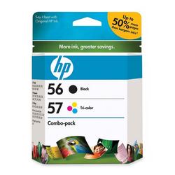 HEWLETT PACKARD HP No. 56A/57A Combo Pack Black/Color Cartridge - 520, 400 Pages, Pages Black, Color - Black, Color