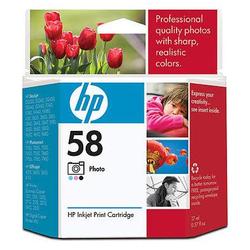 HEWLETT PACKARD - INK SAP HP No. 58 Photo Ink Cartridge - 140 Pages - Photo Color