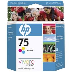 HEWLETT PACKARD - INK SAP HP No. 75 Tri-color Ink Cartridge - Color