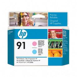 HEWLETT PACKARD - INK SAP HP No.91 Light Magenta and Light Cyan Printhead - Light Cyan, Light Magenta