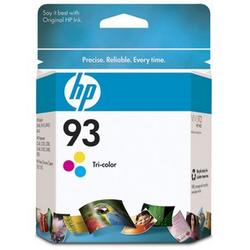 HEWLETT PACKARD HP No. 93 Tri-Color Ink Cartridge - 220 Pages - Clear, Magenta, Yellow