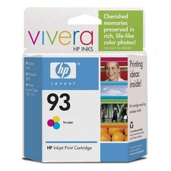 HEWLETT PACKARD - INK SAP HP No. 93 Tri-color Ink Cartridge For DeskJet 5440 , PhotoSmart 7850, PSC 1510 and PSC 1507 Printers - Color