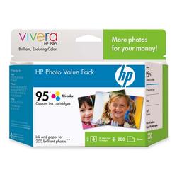 HP (Hewlett-Packard) HP No. 95 Photo Value Pack - Cartridge, Sheet