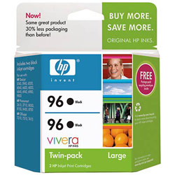 HEWLETT PACKARD - LASER JET TONERS HP No. 96 Ink Cartridges Twinpack Model C9348FN#140