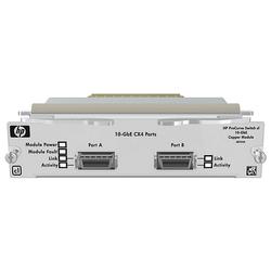 HEWLETT PACKARD HP PROCURVE CL 10GBE CX4 COPPER MODULE 2 PORT 10 GIGABIT MODULE WITH FIXED CX4