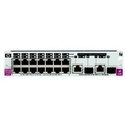 HEWLETT PACKARD HP PROCURVE SWITCH XL 16 10/100/1000 MOD PROVIDES 14 GIGABIT COPPER PORTS PLUS T