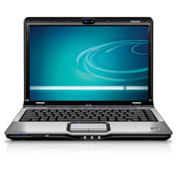 HP Pavilion dv2610us Entertainment Notebook - AMD Turion 64 X2 TL-58 1.9GHz - 14.1 WXGA - 1GB DDR2 SDRAM - 160GB - DVD-Writer (DVD-RAM/ R/ RW) - Fast Ethernet,