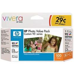 HEWLETT PACKARD HP Photo Value Pack with Vivera Inks - Cartridge, Sheet