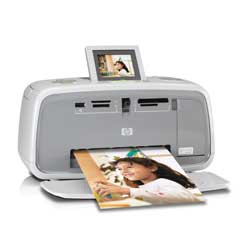 HEWLETT PACKARD - DESK JETS HP Photosmart A616 Photo Printer - Color Inkjet - 39 Second Photo - USB, PictBridge - PC, Mac