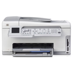 HEWLETT PACKARD - DESK JETS HP Photosmart C6150 Multifunction Photo Printer - Color Inkjet - 32 ppm Mono - 31 ppm Color - 12 Second Photo - 4800 x 1200 dpi - Printer, Copier, Scanner, Fax