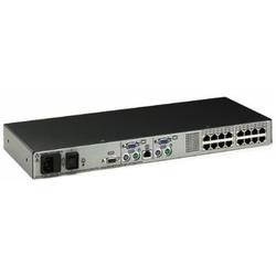 HEWLETT PACKARD HP Server Console Switch, 2X16-Port KVM Switch - 16 x 2 - 16 x RJ-45 Server - 1U - Rack-mountable