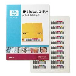 HEWLETT PACKARD - MEDIA 7A HP Ultrium 3 RW Bar Code Label Pack