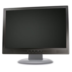 HP W17Q 17 Widescreen LCD Monitor - 500:1, 250 cd/m2, 8ms, 1440 x 900 - Black/Silver