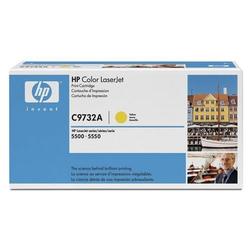 HEWLETT PACKARD - LASER JET TONERS HP Yellow Toner Cartridge - Yellow (C9732A)