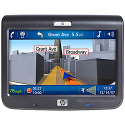 HEWLETT PACKARD - HANDHELDS & OPT HP iPAQ 310 Travel Companion Portable GPS w/ 4.3 Touch Screen