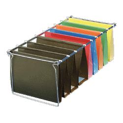 Esselte Pendaflex Corp. Hanging Box Bottom Folder with InfoPocket, Assorted Colors, Letter, 2 Cap., 25/Bx (ESS4152X2ASST)