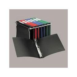 Avery-Dennison Hanging File Poly Ring Binder, 1 Capacity, Black (AVE14801)