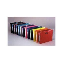 Esselte Pendaflex Corp. Hanging Folder, Reinforced with InfoPocket, Bright Colors, 1/5 Tab, Letter, 25/Box (ESS415215AST)