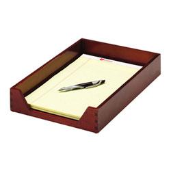 RubberMaid Harmony™ Wood Legal Letter Tray, Mahogany Finish (ROL73521)