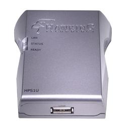 HAWKING TECHNOLOGIES Hawking HPS1U Print Server - 1 x 10/100Base-TX Network, 1 x USB - 10Mbps, 100Mbps