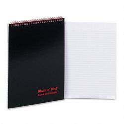 JOHN DICKINSON STATIONERY LTD. Headbound Twinwire Notebook, Legal Ruled, Black, 11 x 8-1/2 (JDKH67015)