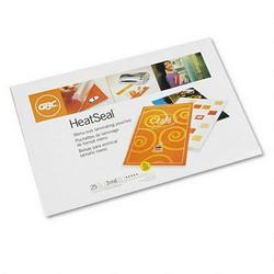 General Binding/Quartet Manufacturing. Co. HeatSeal® Menu Size Laminating Pouches, 11-1/2 x 17-1/2, 3 Mil, 25/Pack (GBC3200579)