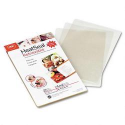 Quartet Manufacturing. Co. HeatSeal® Retrievable™ Premium Laminating Pouches, Photo Size, 25/Pack (GBC3747282)