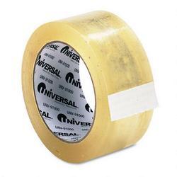 Universal Office Products Heavy-Duty Box Sealing Tape, 48mm x 50m, Clear, 3 Core (UNV91000)