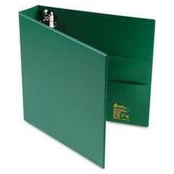 Avery-Dennison Heavy-Duty Vinyl EZD® Ring Reference Binder, 1-1/2 Capacity, Green (AVE79785)