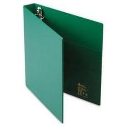 Avery-Dennison Heavy-Duty Vinyl EZD® Ring Reference Binder, 1 Capacity, Green (AVE79789)