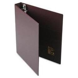 Avery-Dennison Heavy-Duty Vinyl EZD® Ring Reference Binder, 1 Capacity, Maroon (AVE79369)