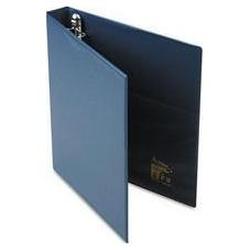 Avery-Dennison Heavy-Duty Vinyl EZD® Ring Reference Binder, 1 Capacity, Navy Blue (AVE79829)