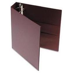 Avery-Dennison Heavy-Duty Vinyl EZD® Ring Reference Binder, 2 Capacity, Maroon (AVE79362)