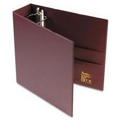 Avery-Dennison Heavy-Duty Vinyl EZD® Ring Reference Binder, 3 Capacity, Maroon (AVE79363)