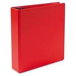 Cardinal Brands Inc. Heavyweight Vinyl Slant-D® Ring Binder, 2 Cap., Red (CRD11552)