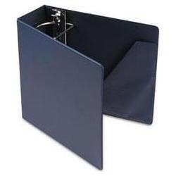 Cardinal Brands Inc. Heavyweight Vinyl Slant-D® Ring Binder, 4 Cap., Navy (CRD11847)