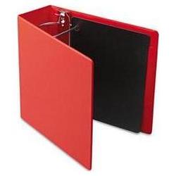 Cardinal Brands Inc. Heavyweight Vinyl Slant-D® Ring Binder, 4 Cap., Red (CRD11852)