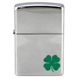 Zippo High Polish Chrome, A Bit O' Luck